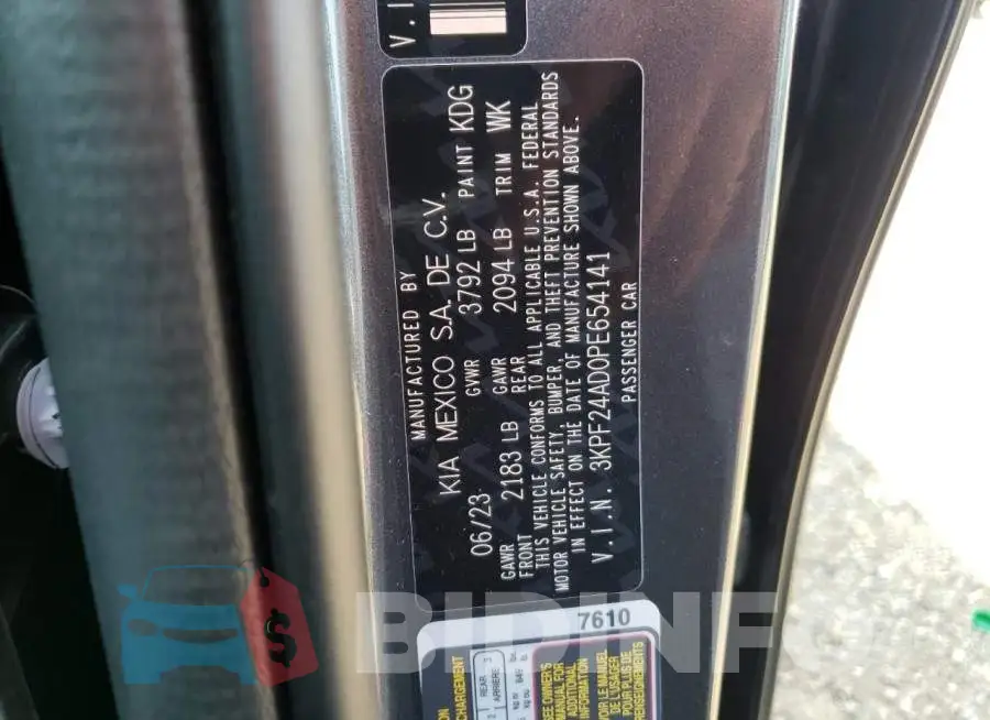 3KPF24AD0PE654141 Photo# 12