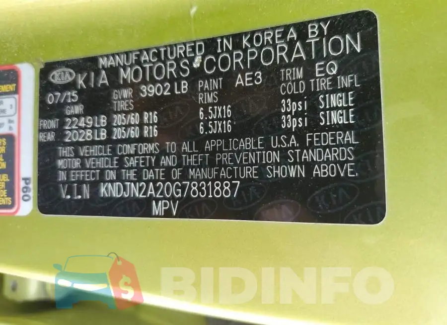 KNDJN2A20G7831887 Photo# 12