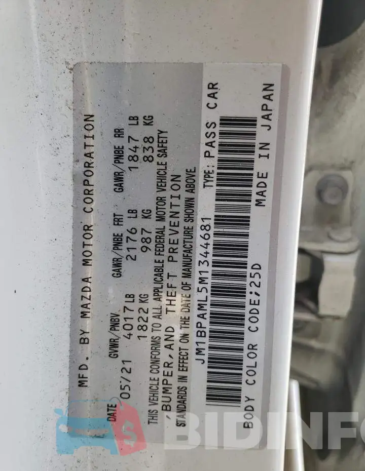 JM1BPAML5M1344681 Photo# 12