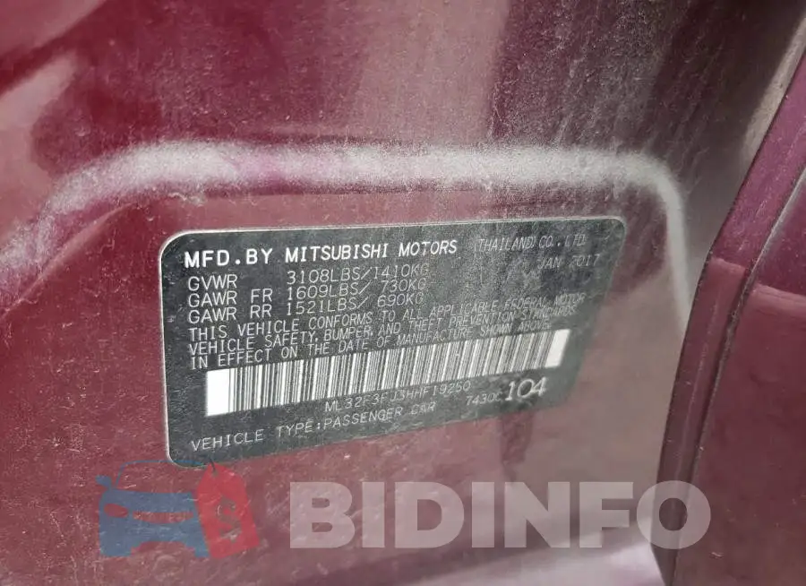 ML32F3FJ3HHF19250 Photo# 13