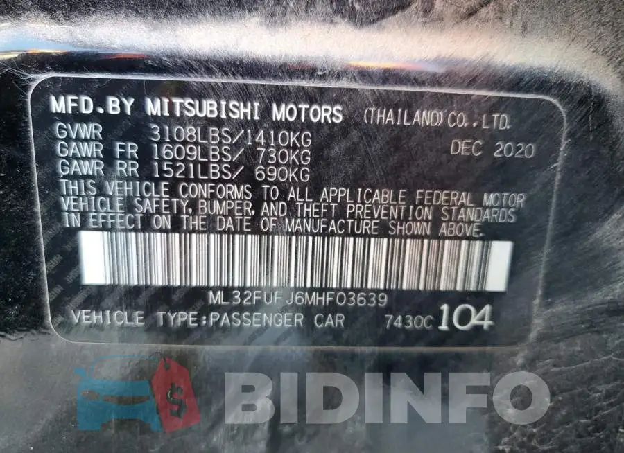 ML32FUFJ6MHF03639 Photo# 13