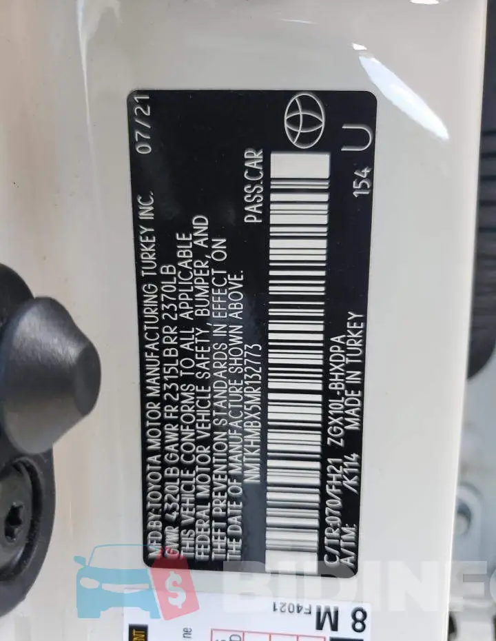 NMTKHMBX5MR132773 Photo# 13