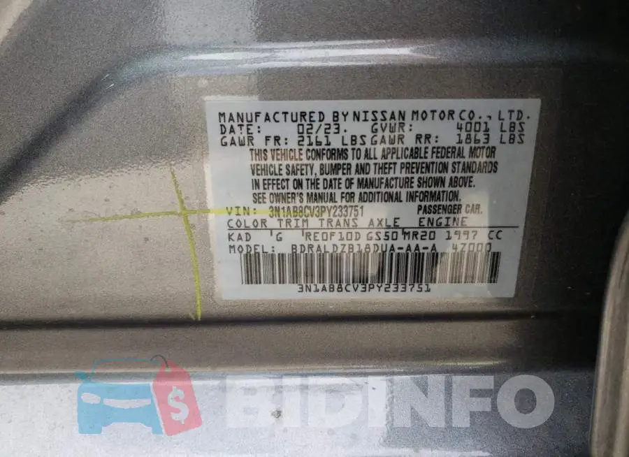 3N1AB8CV3PY233751 Photo# 12