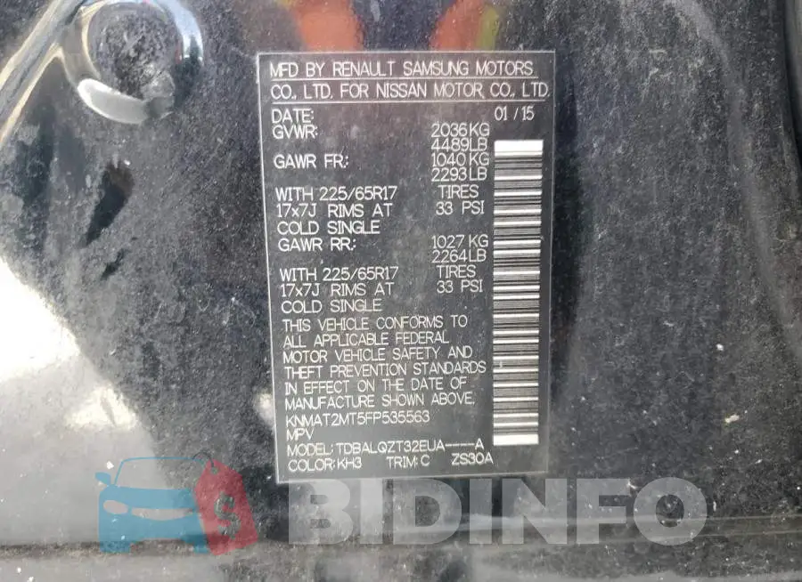 KNMAT2MT5FP535563 Photo# 12