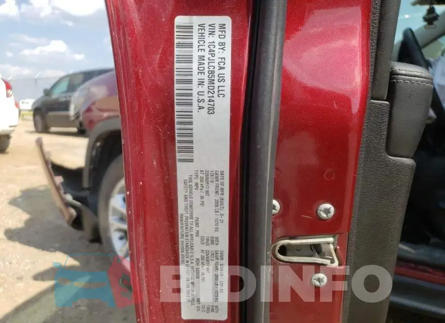 1C4PJLCB5MD214703 Photo# 13
