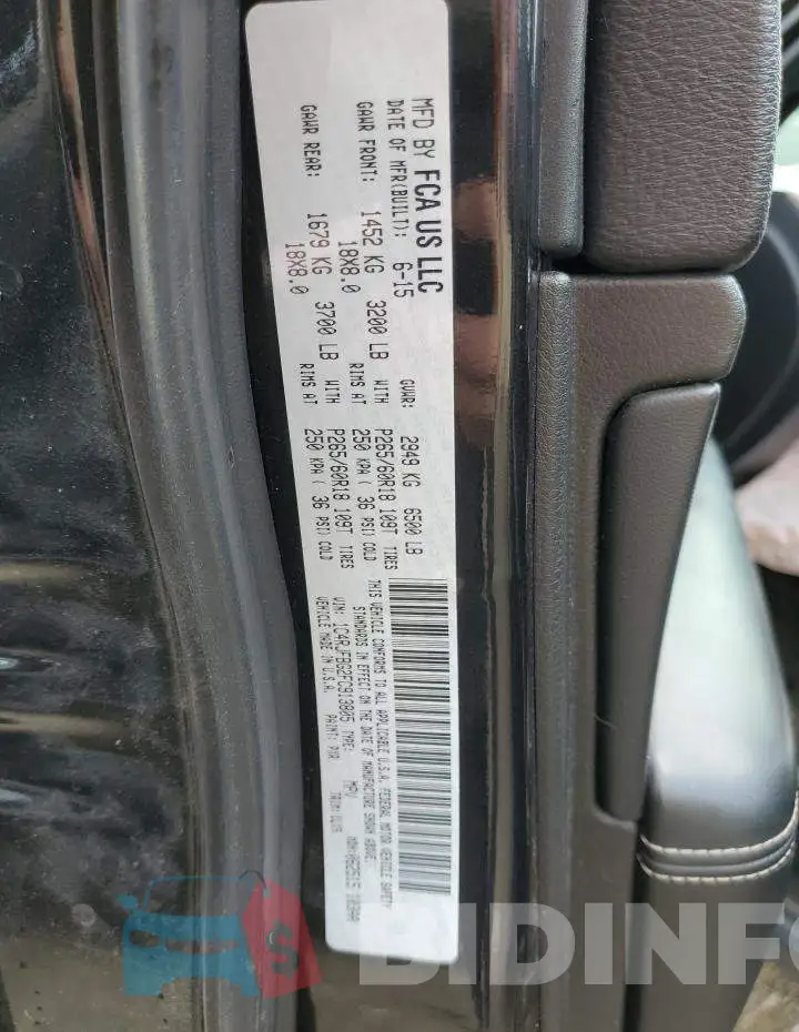 1C4RJFBG2FC913805 Photo# 13