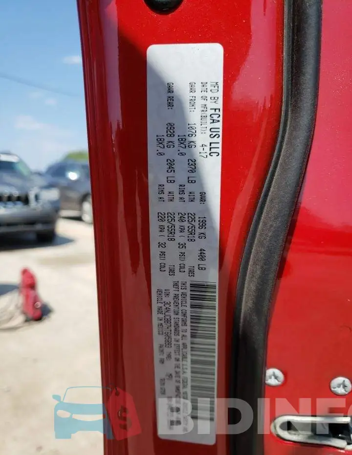 3C4NJCBB7HT605893 Photo# 13