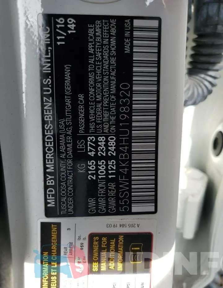 55SWF4KB4HU198320 Photo# 12