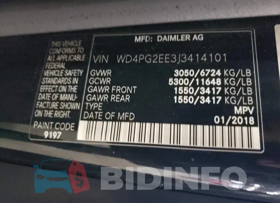 WD4PG2EE3J3414101 Photo# 13