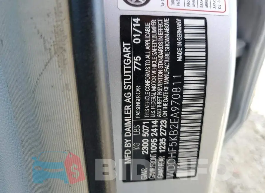 WDDHF5KB2EA970811 Photo# 13