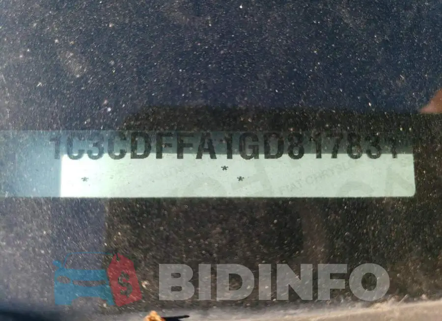 1C3CDFFA1GD817831 Photo# 12