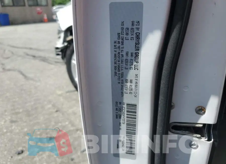 2C3CDXBG4FH725730 Photo# 12