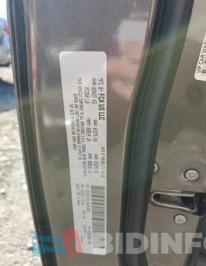 2C3CDXJG3JH291598 Photo# 13