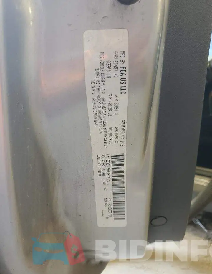 3C3CFFBR4FT624121 Photo# 13