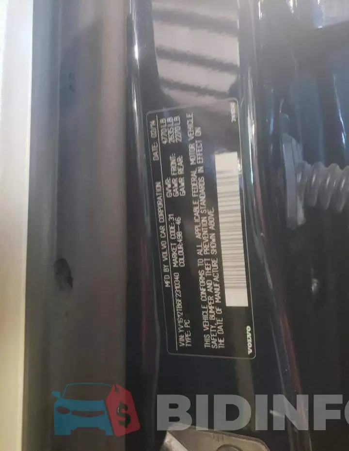 YV1612TB6F2310340 Photo# 12