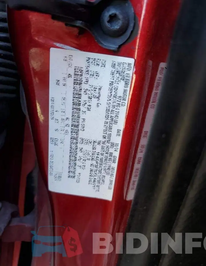 1FADP3F25EL440217 Photo# 12
