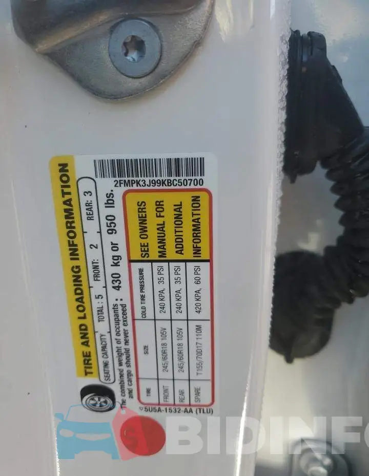 2FMPK3J99KBC50700 Photo# 13