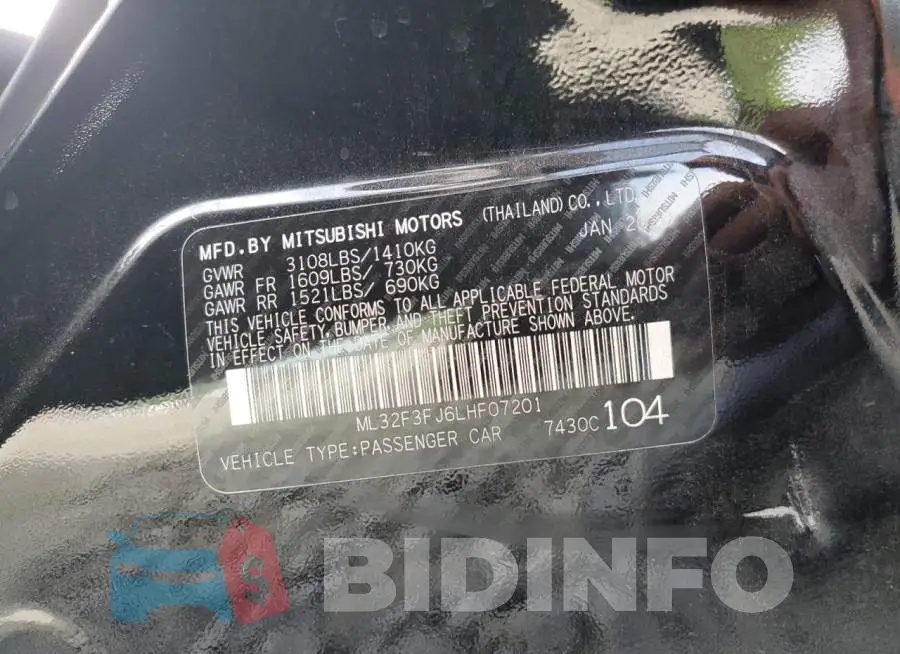 ML32F3FJ6LHF07201 Photo# 10
