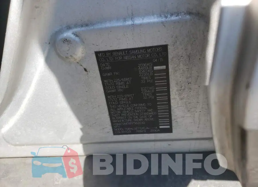 KNMAT2MT6FP562030 Photo# 12