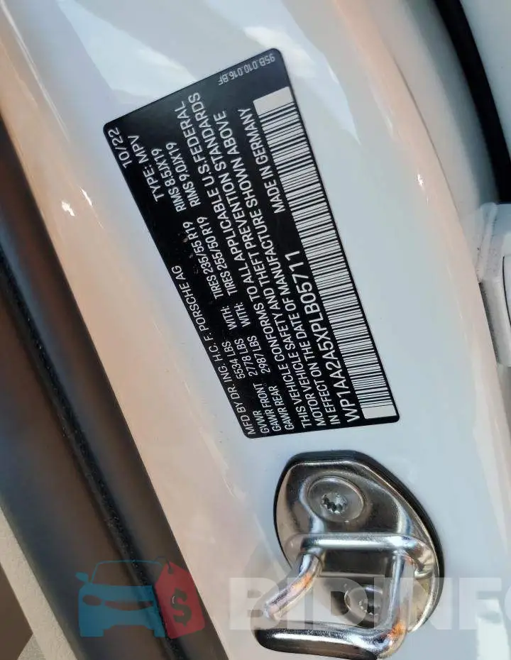 WP1AA2A5XPLB05711 Photo# 12