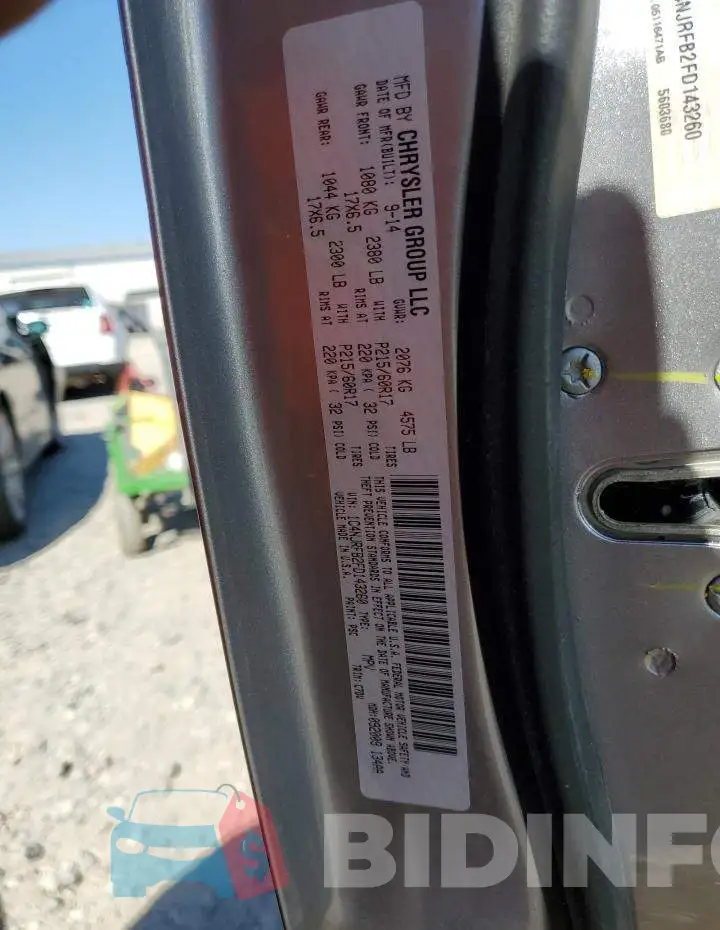 1C4NJRFB2FD143260 Photo# 12