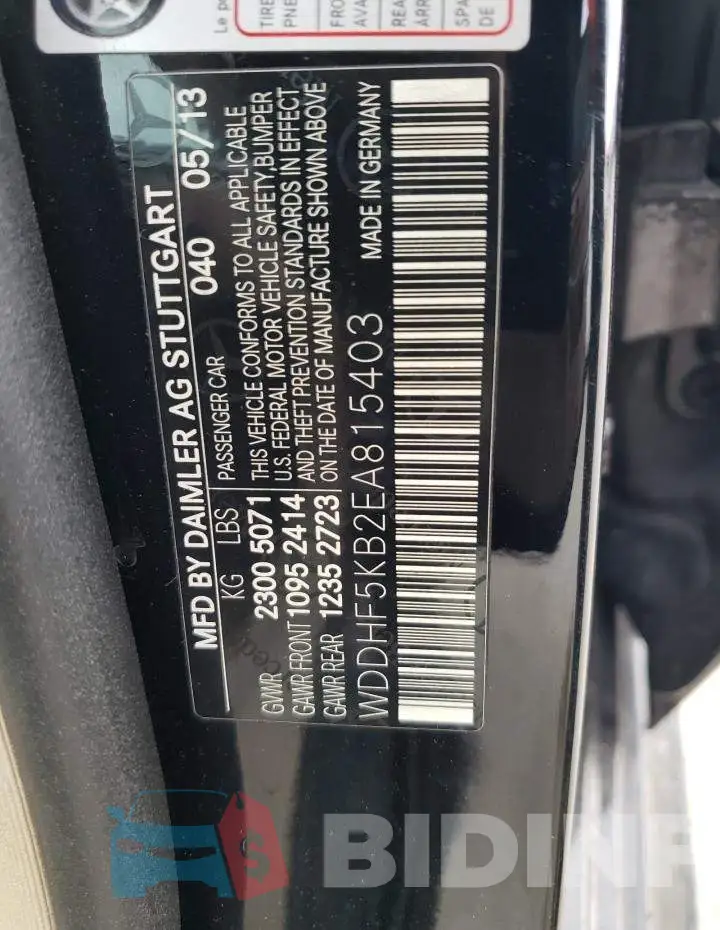 WDDHF5KB2EA815403 Photo# 12