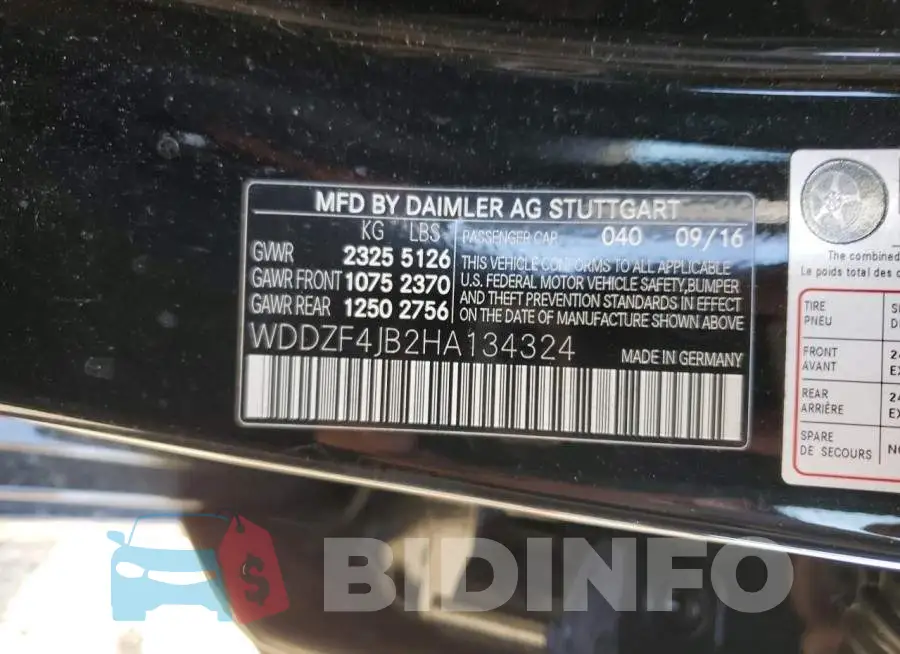 WDDZF4JB2HA134324 Photo# 13