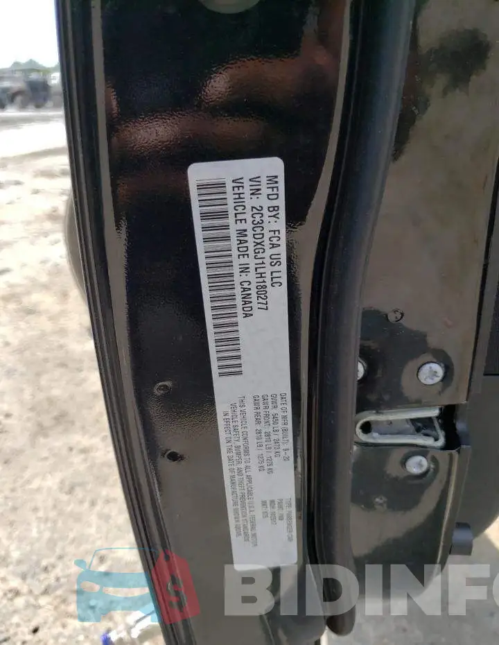 2C3CDXGJ1LH180277 Photo# 12