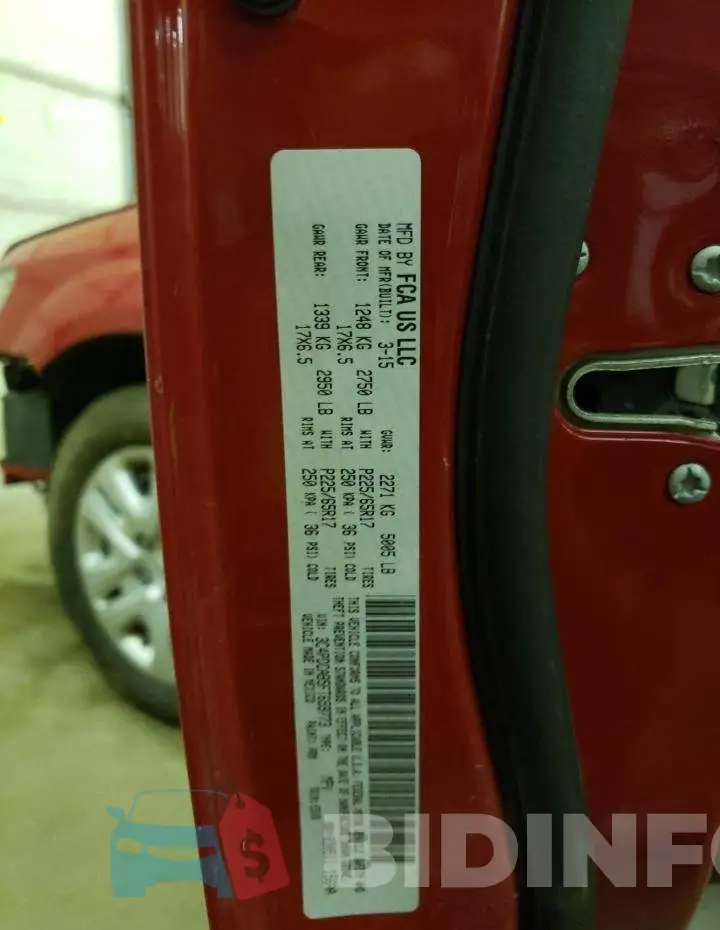 3C4PDCAB5FT659773 Photo# 14