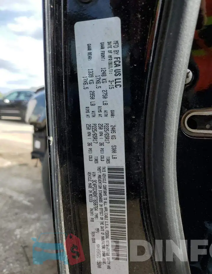 3C4PDCABXFT658764 Photo# 14