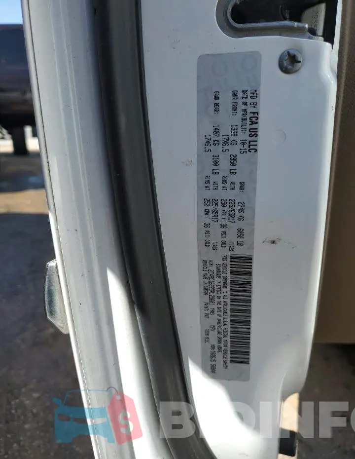 2C4RC1BG2GR129601 Photo# 13