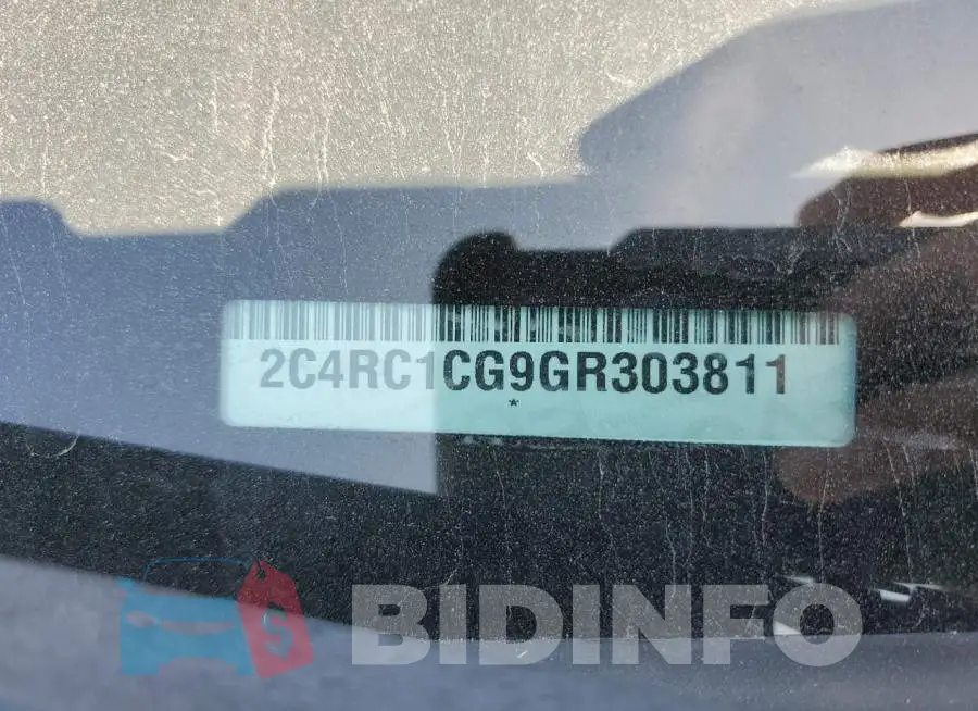 2C4RC1CG9GR303811 Photo# 13
