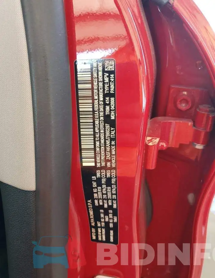 ZASFAKAN6J7B60297 Photo# 13