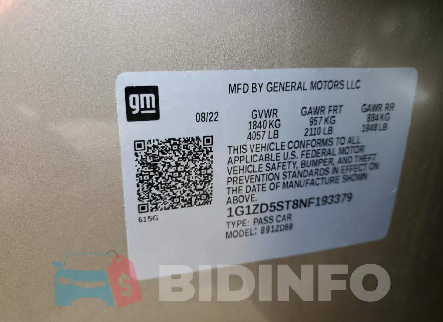 1G1ZD5ST8NF193379 Photo# 13