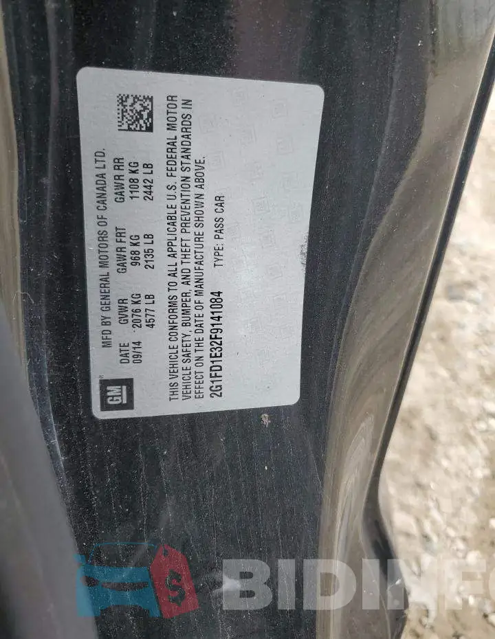 2G1FD1E32F9141084 Photo# 12