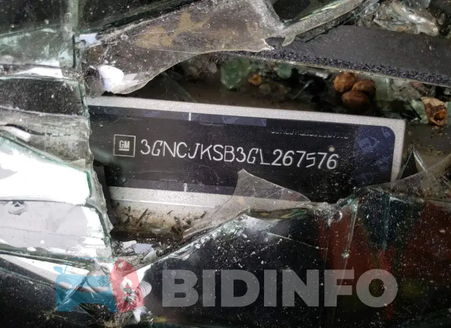 3GNCJKSB3GL267576 Photo# 13