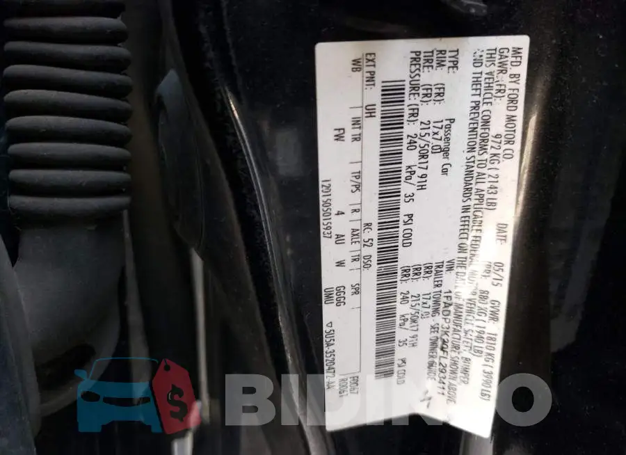 1FADP3K20FL293411 Photo# 12