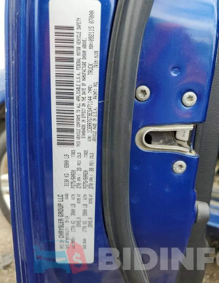1C6RR7GT8ES471144 Photo# 13
