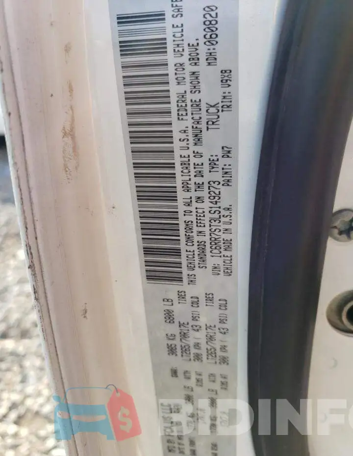 1C6RR7ST3LS149273 Photo# 12