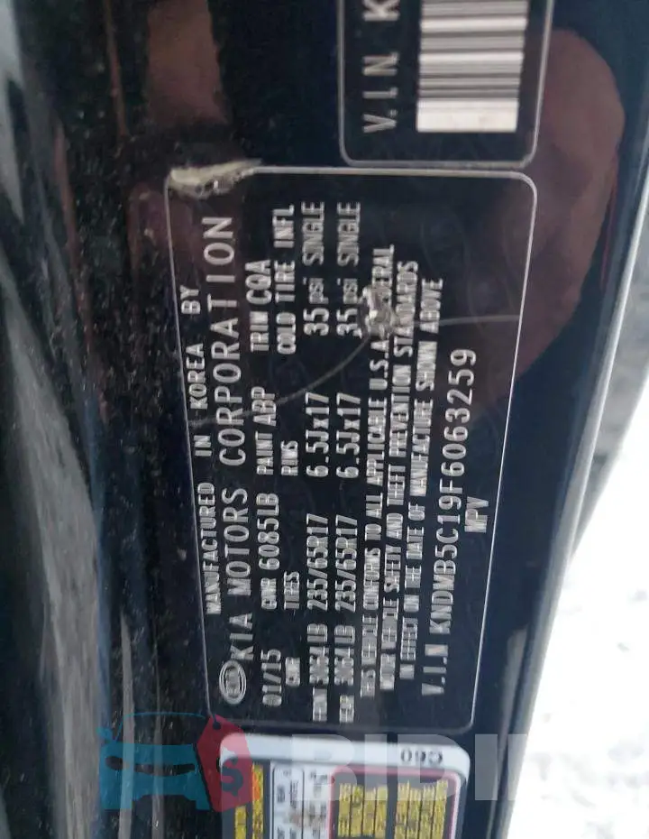KNDMB5C19F6063259 Photo# 13