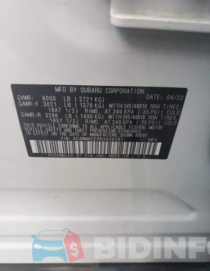 4S4WMACD9N3438391 Photo# 12