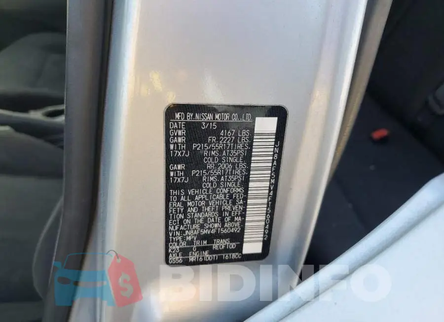 JN8AF5MV4FT560492 Photo# 12