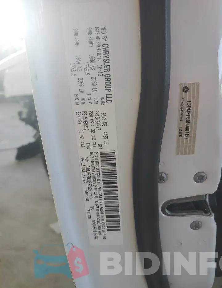 1C4NJPFB8ED667127 Photo# 12