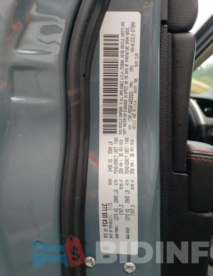 1C4PJMBS6FW652631 Photo# 12