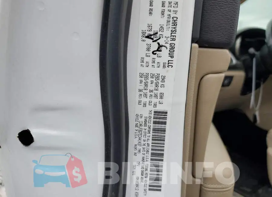 1C4RJFBG7EC441437 Photo# 13