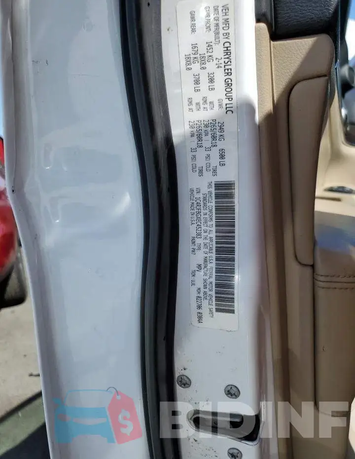 1C4RJFBGXEC452383 Photo# 13