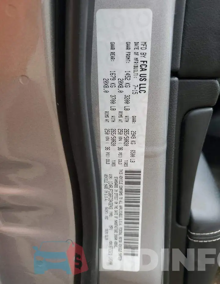 1C4RJFCG6FC943243 Photo# 13