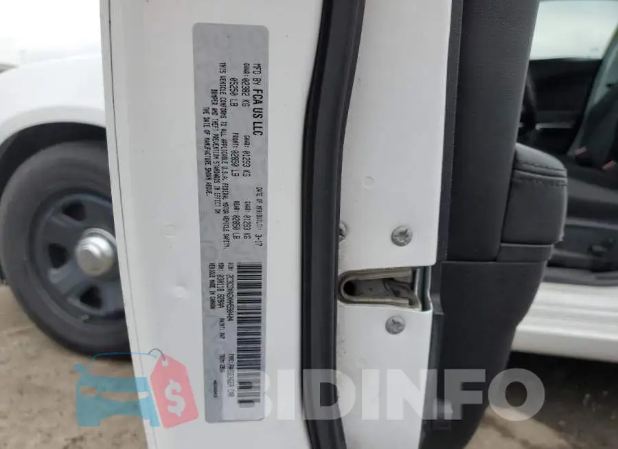 2C3CDXAGXHH590404 Photo# 12
