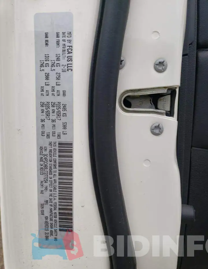 3C4PDCAB9JT277254 Photo# 14