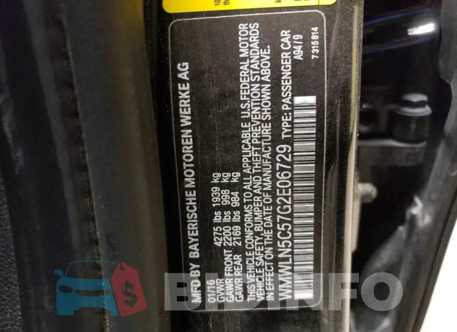 WMWLN5C57G2E06729 Photo# 12